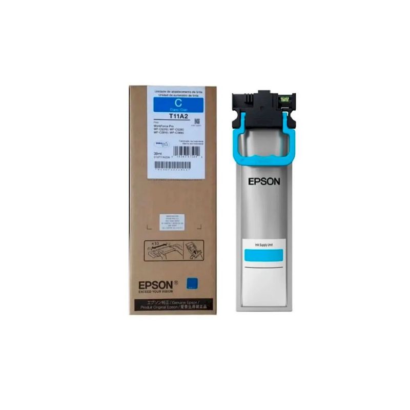 EPSON - Cartucho Epson Original T11A220 Cyan XL wf-c5810 c5890 c5891 5000 PG