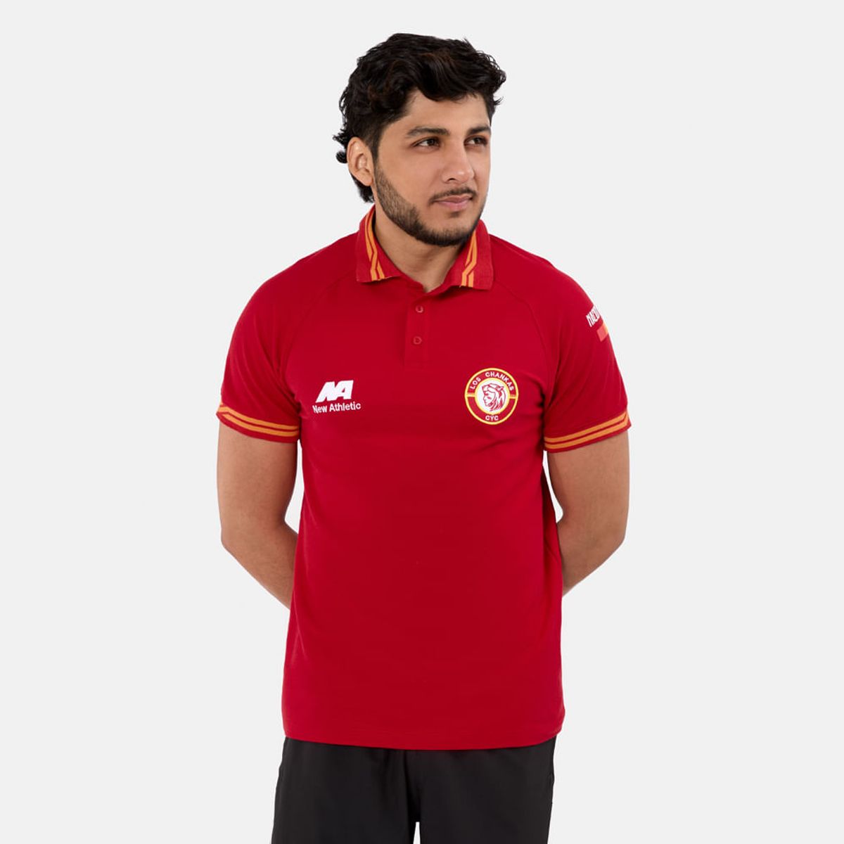 NEW ATHLETIC - Polo Chankas Star Rojo Hombre