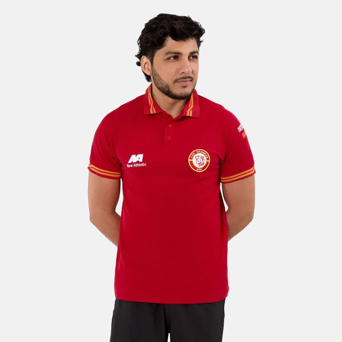 NEW ATHLETIC - Polo Chankas Star Rojo Hombre