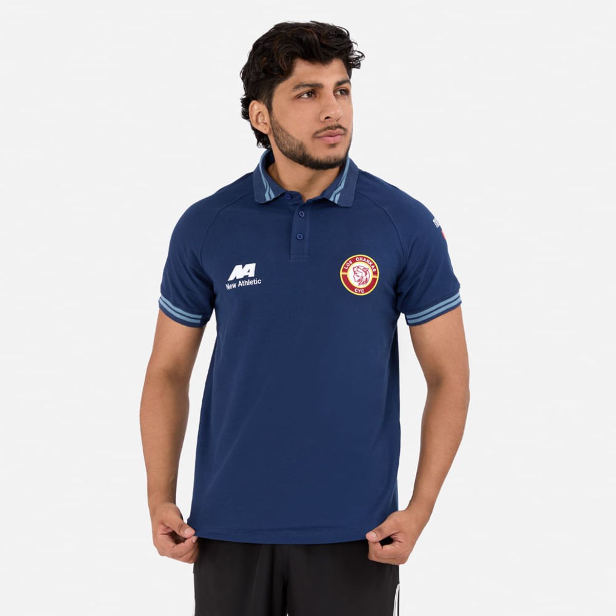 NEW ATHLETIC - Polo Chankas Star Azul Hombre