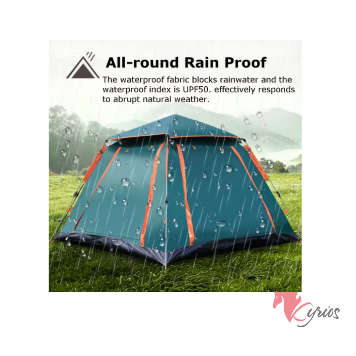 NO LOGO - Carpa Para Aire Libre 6 Personas