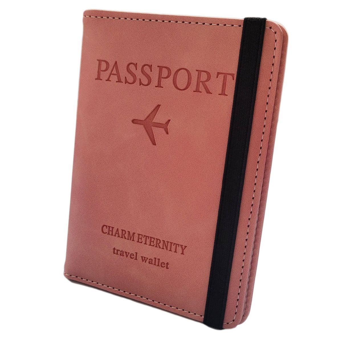 GENERICO - Porta Pasaporte Organizador Tarjetas Con Bloqueo RFID