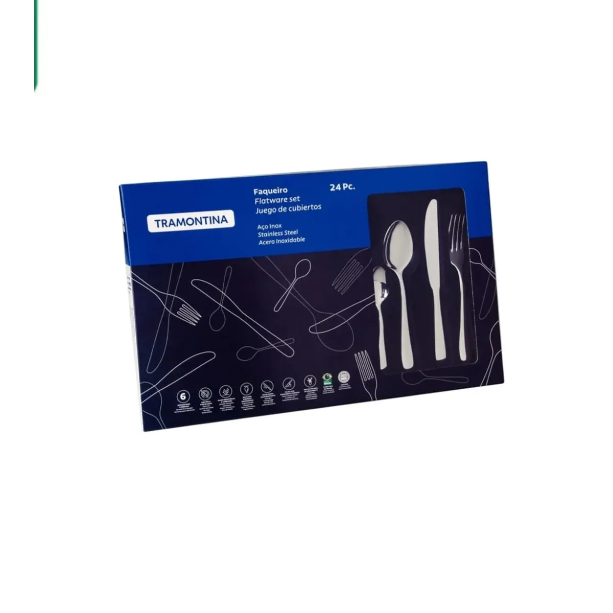TRAMONTINA - SET DE CUBIERTOS DE MESA X 24 ZURIQUE TRAMONTINA