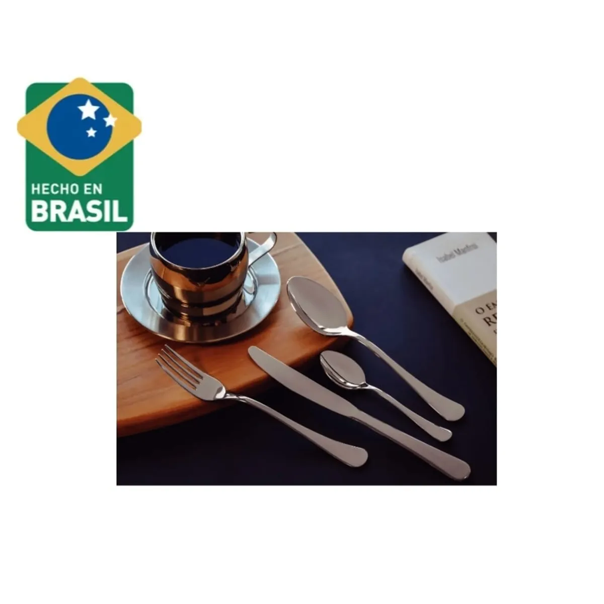 TRAMONTINA - SET DE CUBIERTOS DE MESA X 24 ZURIQUE TRAMONTINA