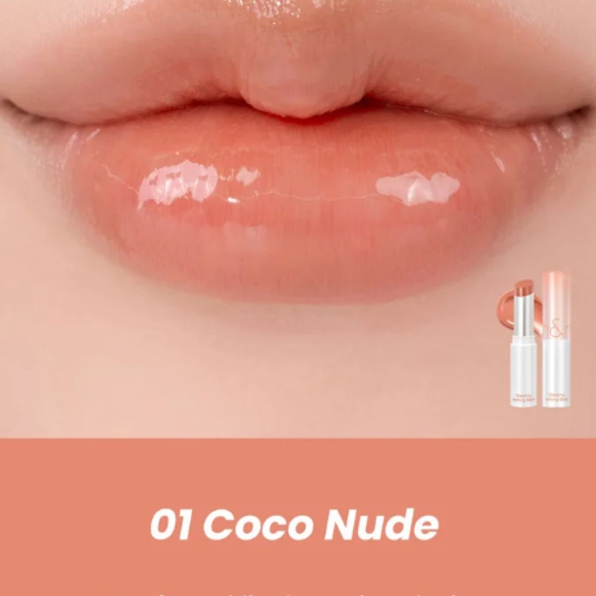 GENERICO - ROMAND GLASTING MELTING BALM 01 COCO NUDE