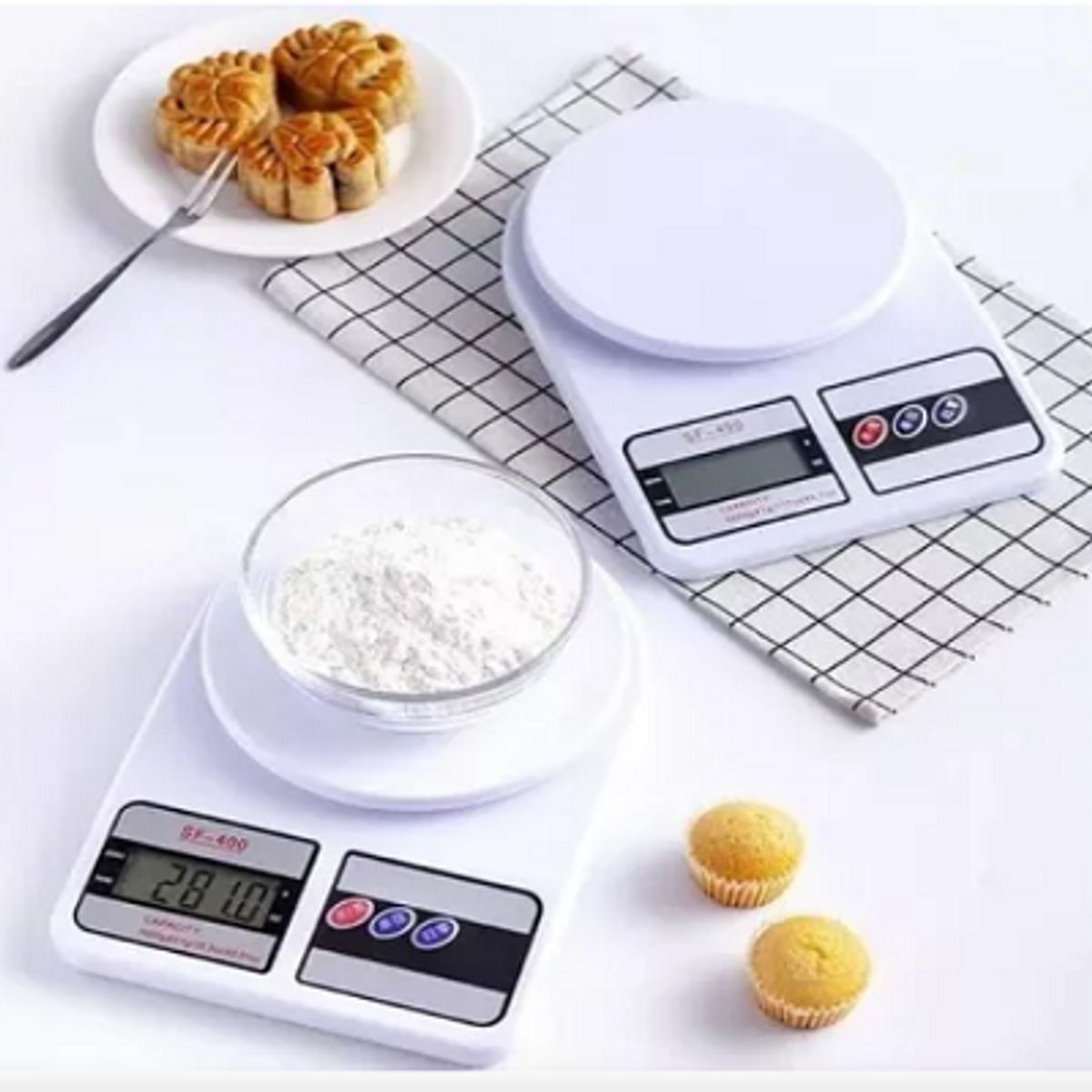 GENERICO - Balanza gramera digital de cocina 10 KG