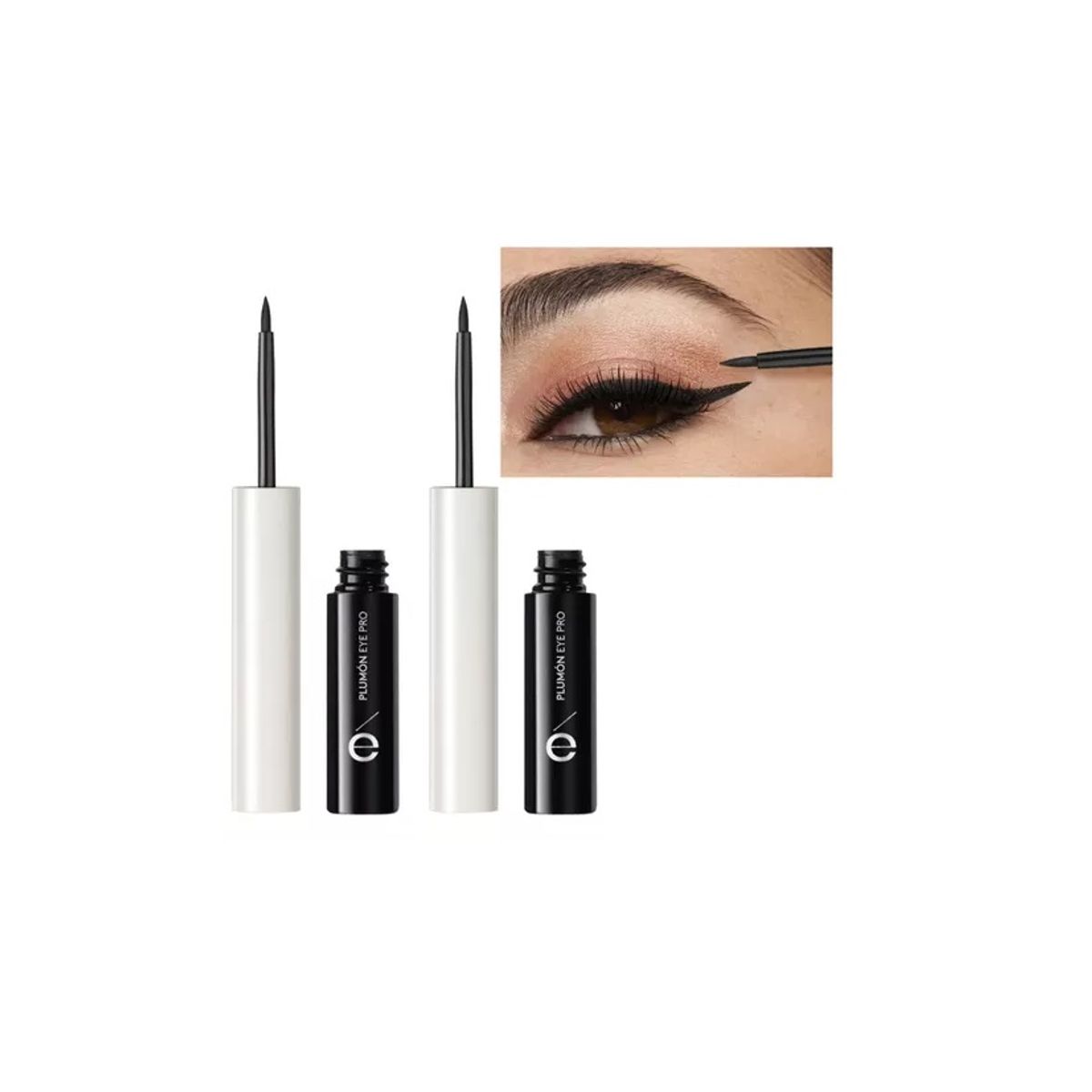 ESIKA - Duo de Delineadores líquidos punta Plumón - Negro