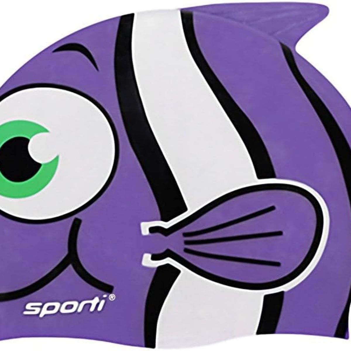 GENERICO - Gorro de silicona impermeable para niños y niñas lila