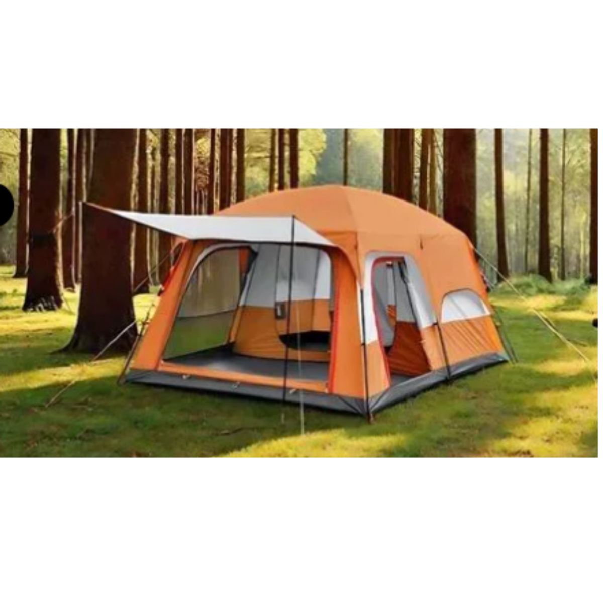 NO LOGO - Mega Carpa Para Aire Libre Para 10 Y 12 Personas