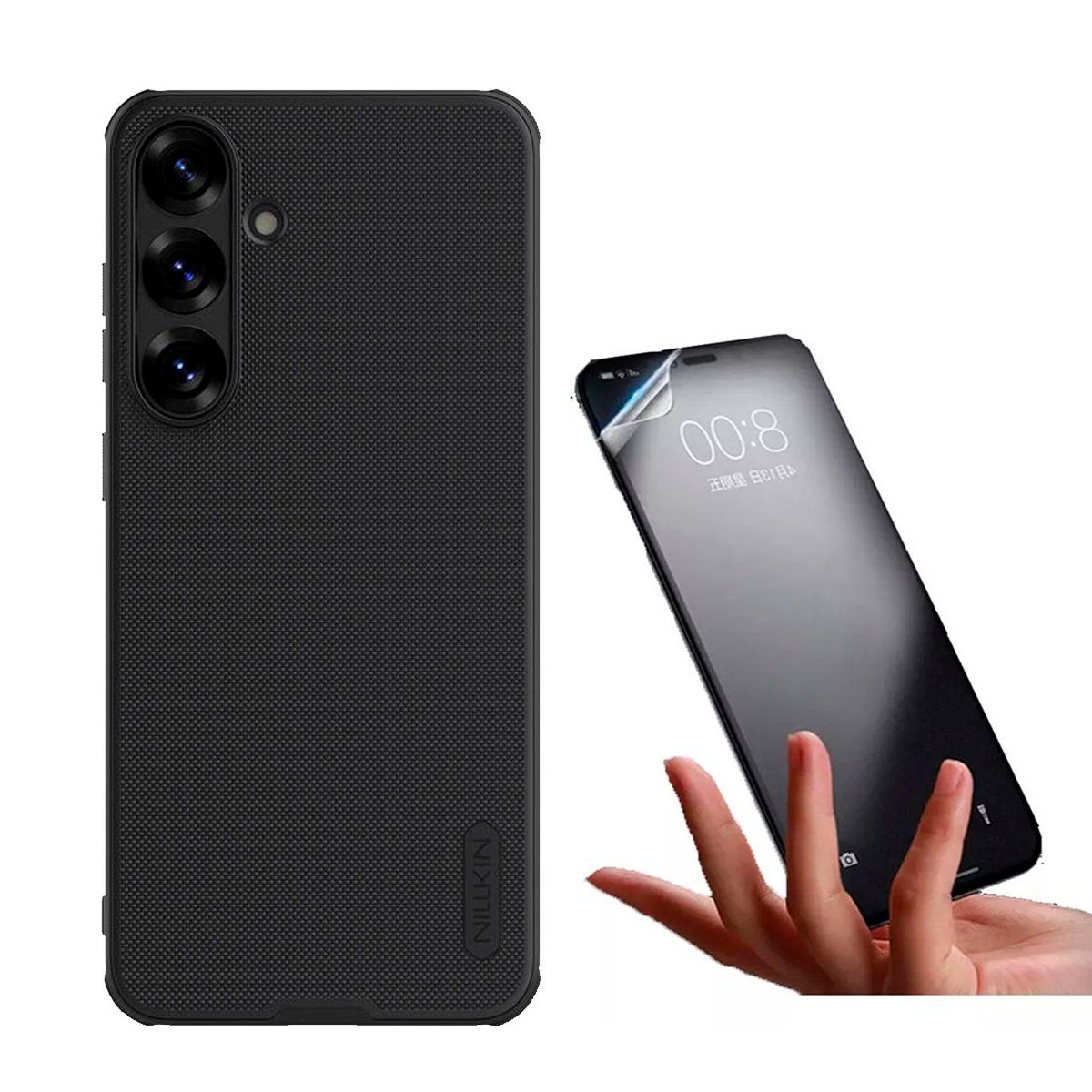 NILLKIN - Case Para Galaxy S25 Plus Nillkin Frosted Shield + Hidrogel Mate