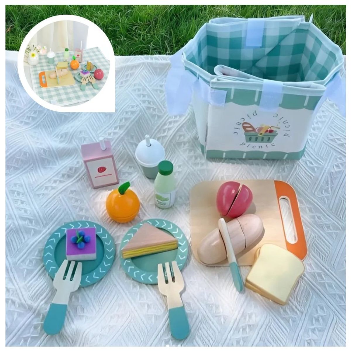 GENERICO - Mi Pequeño Set Fiesta De Picnic Para Niños