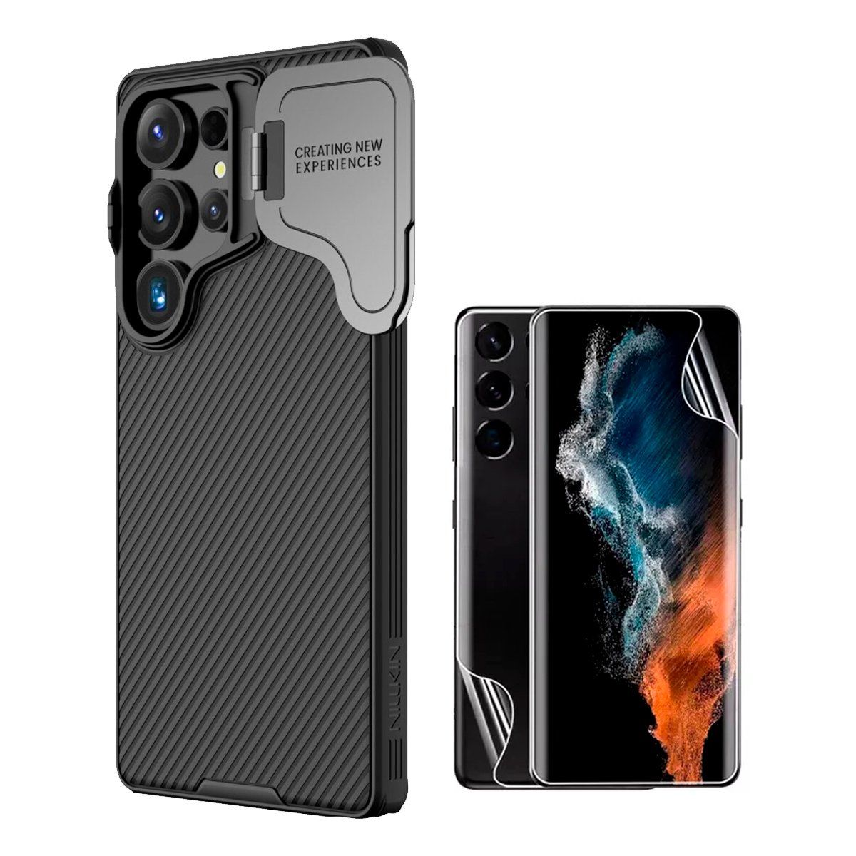 NILLKIN - Funda Para Galaxy S25 Ultra Nillkin Prop + Hidrogel Hd Ambos Lados