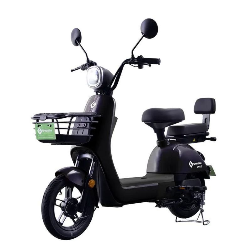 GREENLINE - Moto Eléctrica Litio Extraíble Premium Aro 10 VMP L2 NEGRO