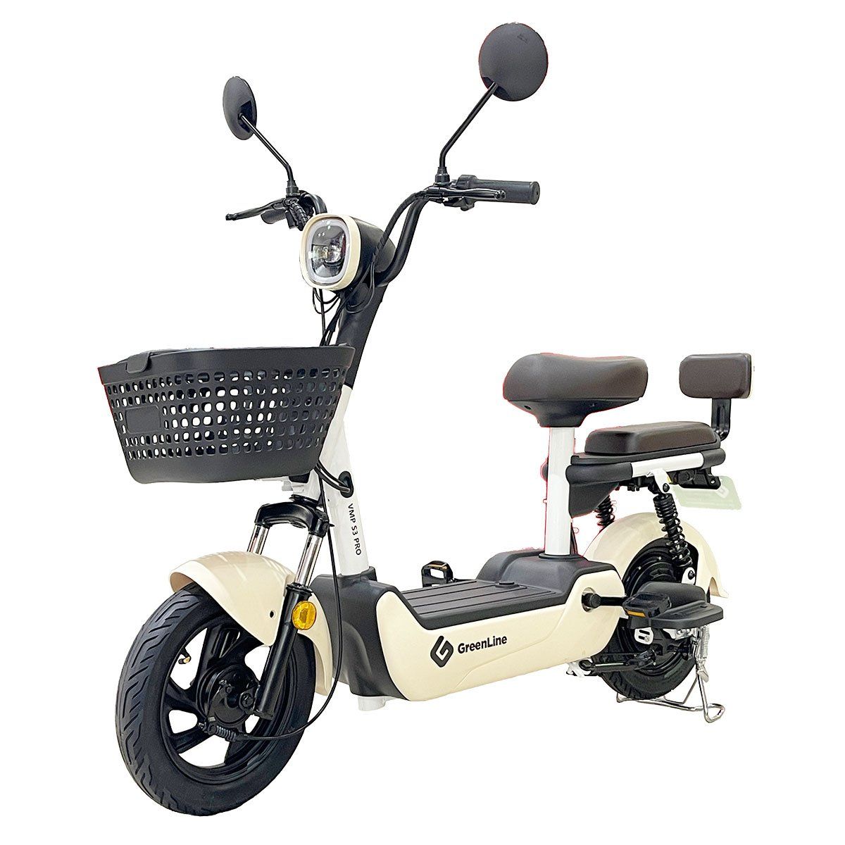GREENLINE - Bicimoto Eléctrica GreenLine VMP S3PRO CREMA