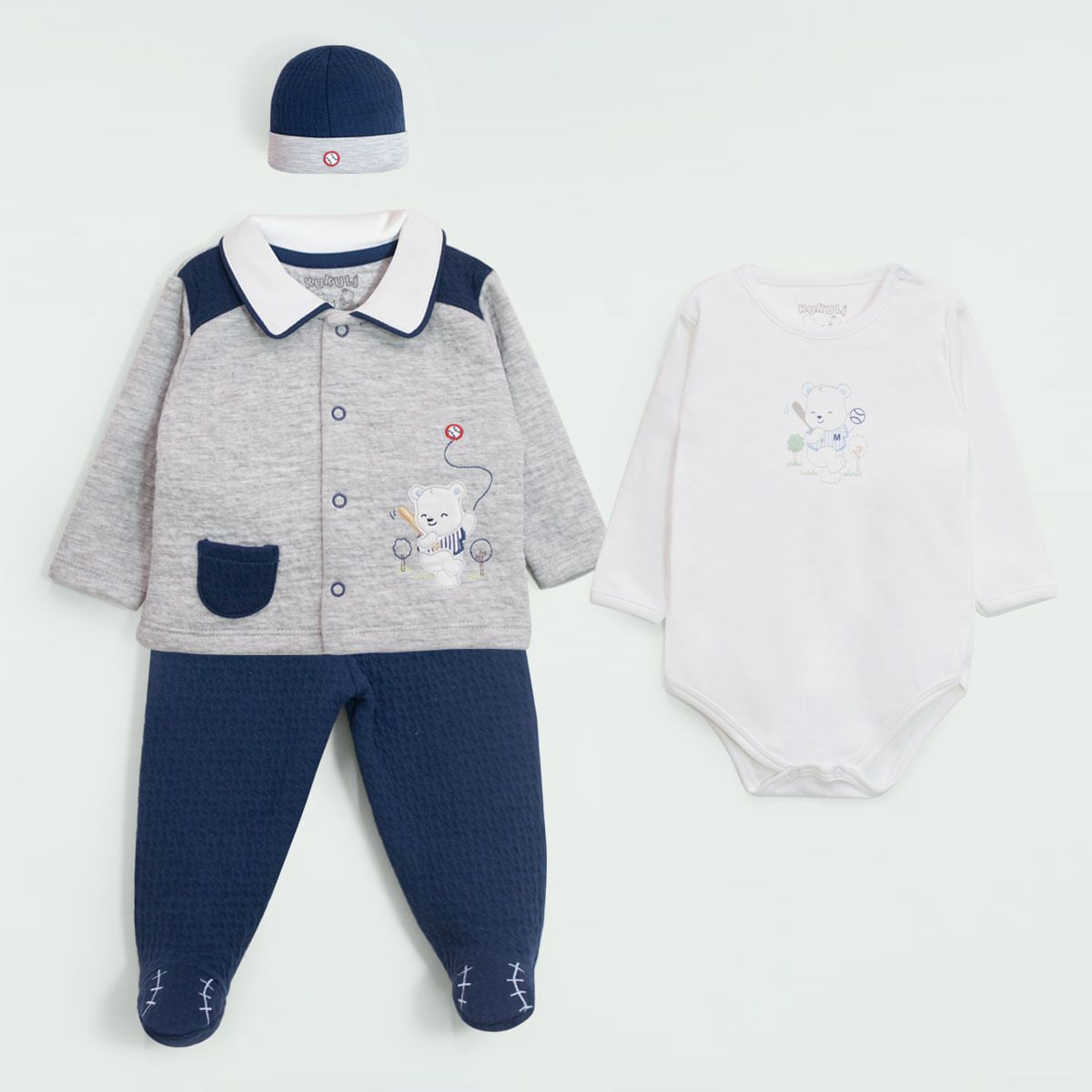 KUKULI - AJUAR BEISBOL NIÑO M1146