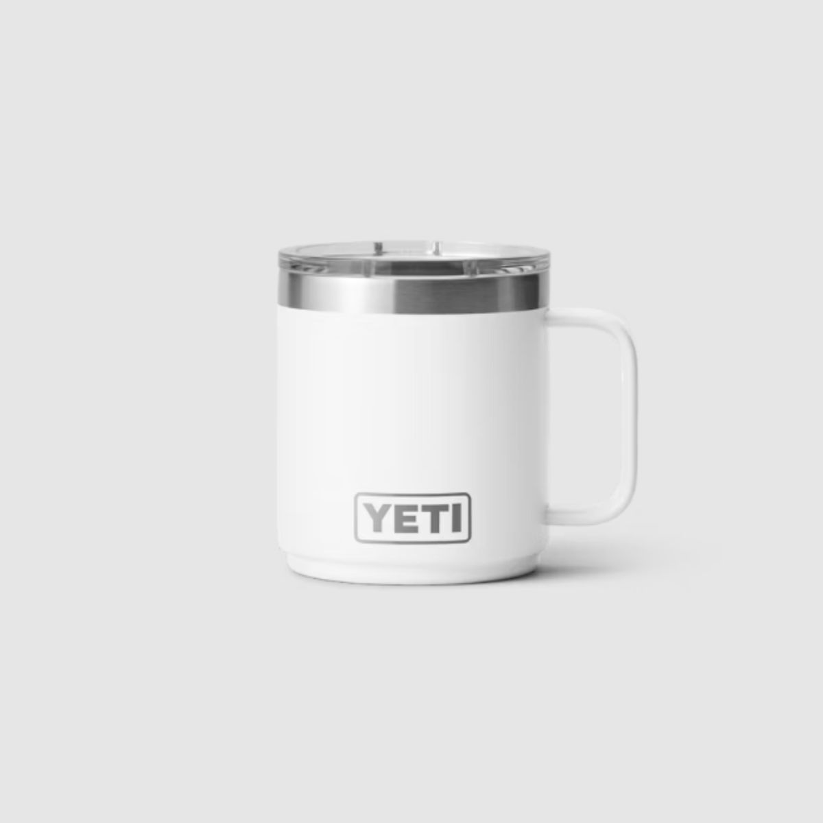 YETI - Taza de 10 oz (295 ml) con Tapa MagSlider color Blanco