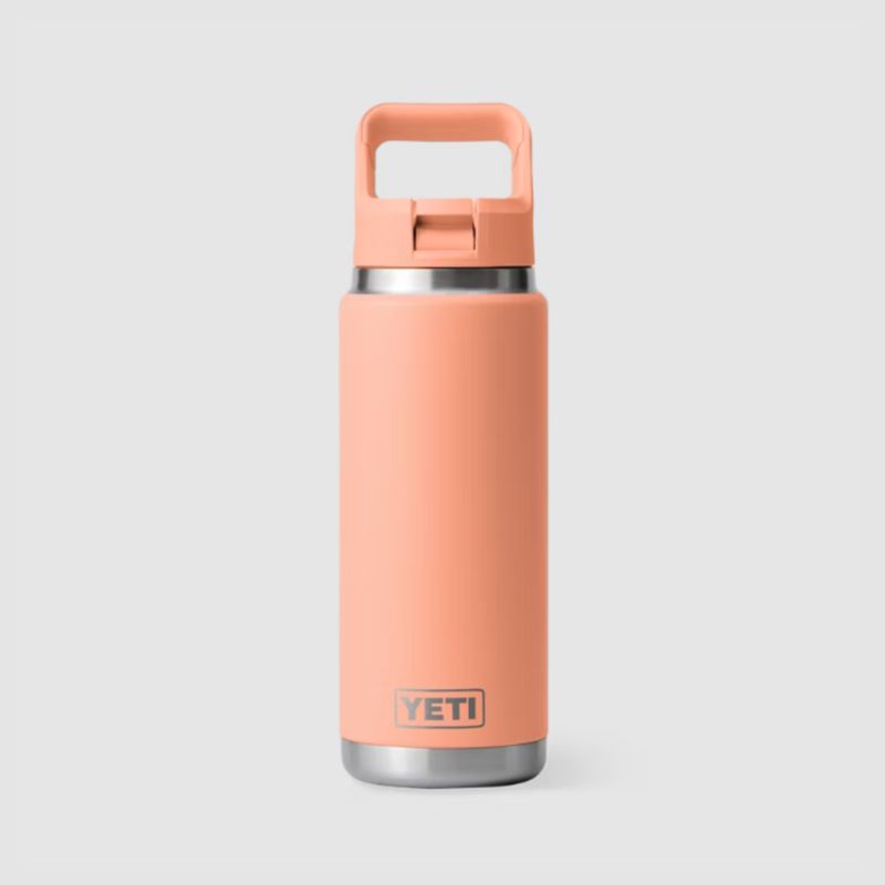 YETI - Botella 18 oz (532 ml) / Tapa pico con sorbete color Low country peach