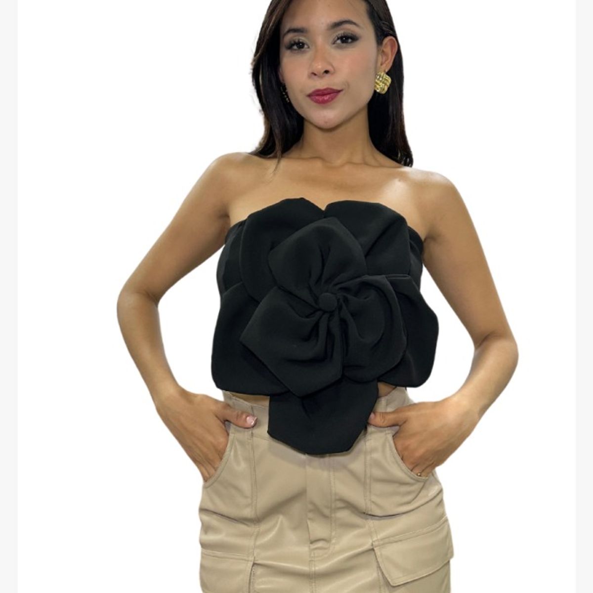 ALLEZ COLLECTION - Corset Rosé straple juvenil elegante