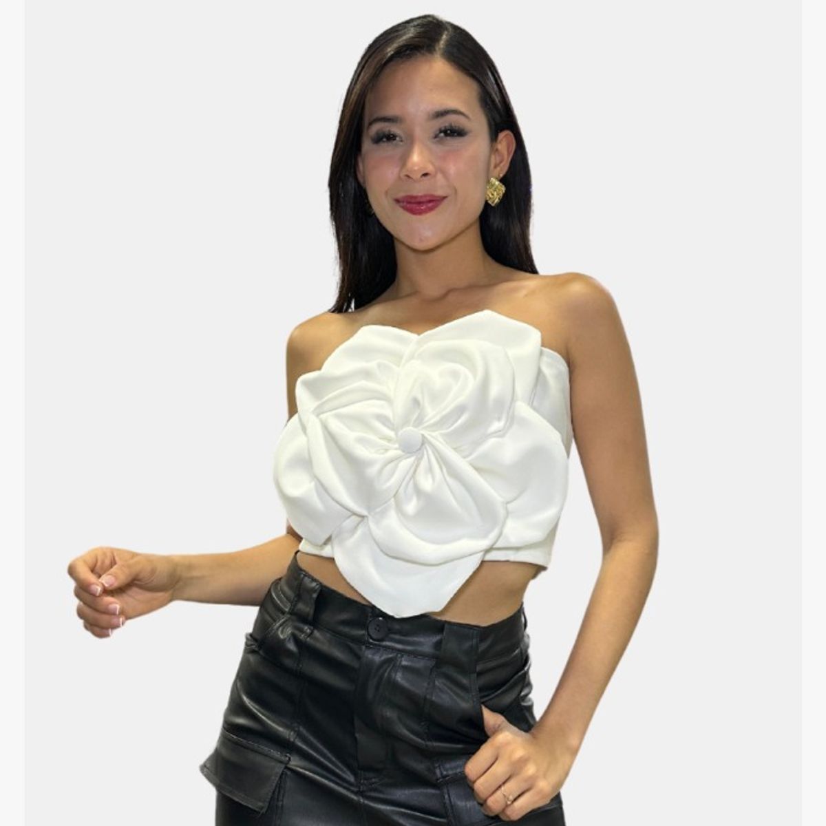 ALLEZ COLLECTION - Corset Rosé straple juvenil elegante