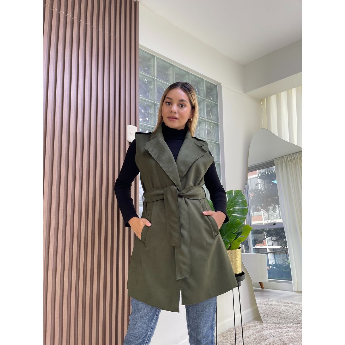 ALLEZ COLLECTION - Chaleco Isabela para mujer elegante casual