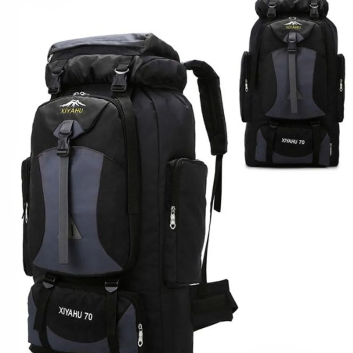 GENERICO - Mochilas de Viaje 75 Litros Trekking Camping Impermeable