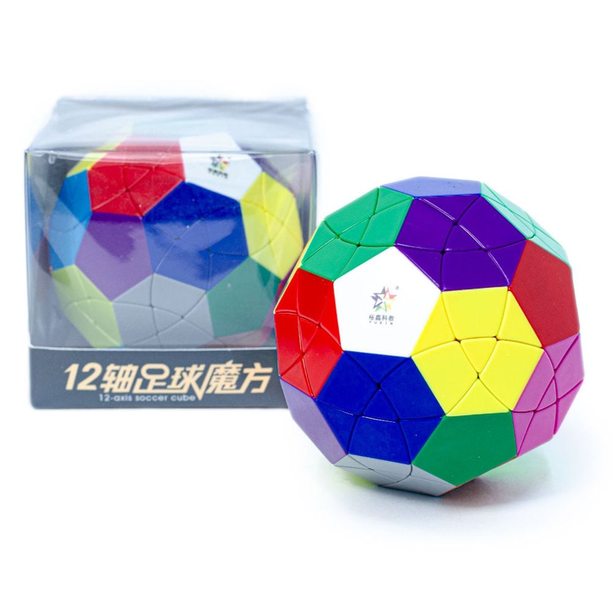 YUXIN - Cubo Mágico 12 Axis Football Cube YUXIN