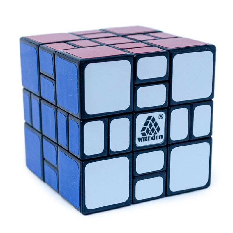 GENERICO - Cubo Mágico 3x3 Mixup Plus Negro WITEDEN