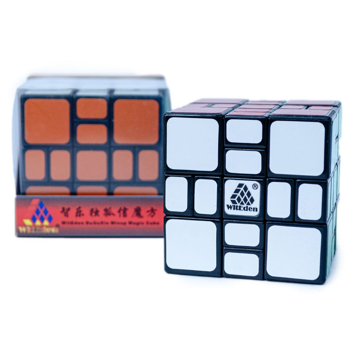 GENERICO - Cubo Mágico 3x3 Mixup Plus Negro WITEDEN