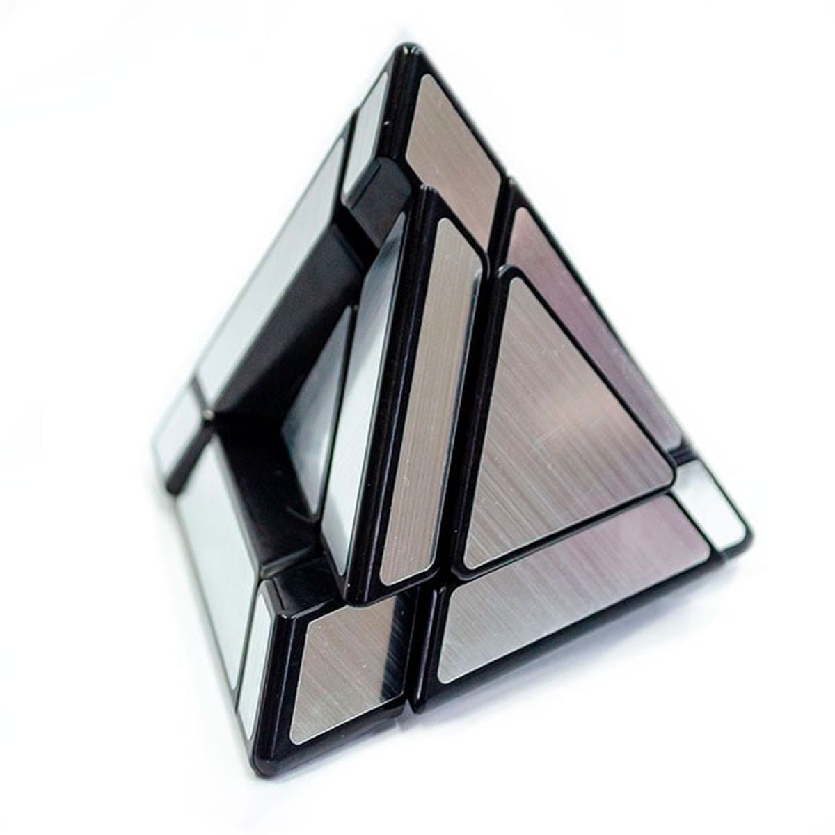 SHENGSHOU - Pirámide Mágica Mirror Tower Plateado SENGSO