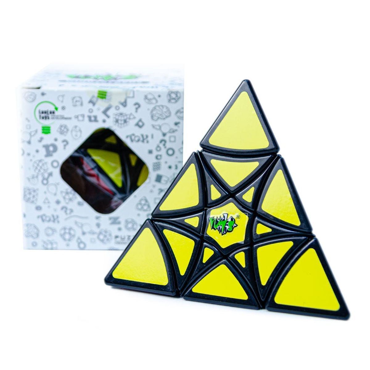 LANLAN TOYS - Pirámide Mágica Curvy Hexagram Negro LANLAN TOYS