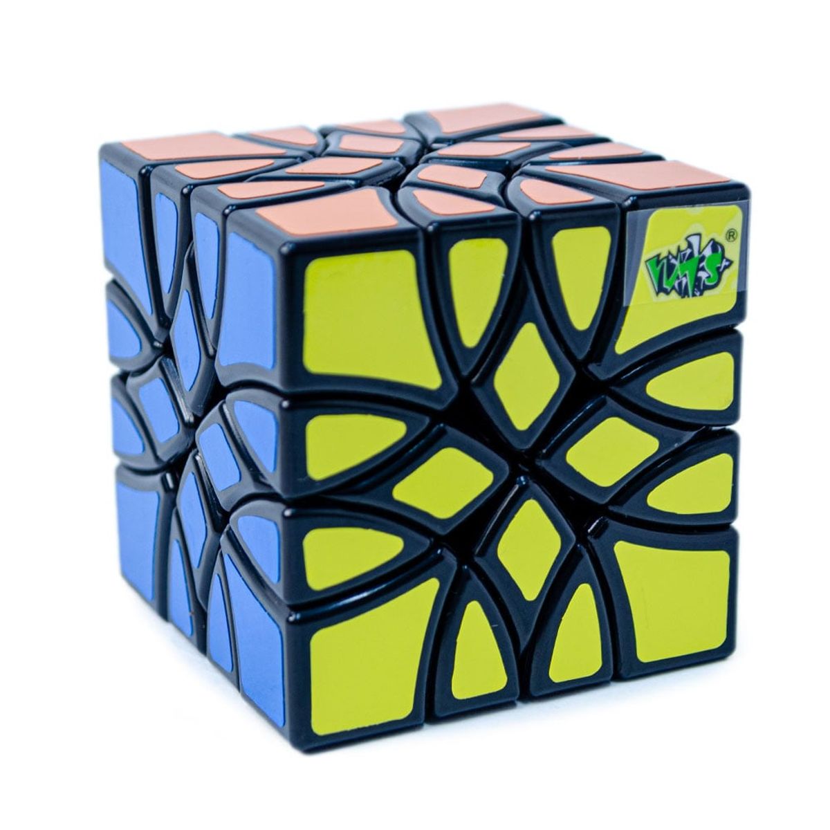 LANLAN TOYS - Cubo Mágico Simple Mosaic Negro LANLAN TOYS