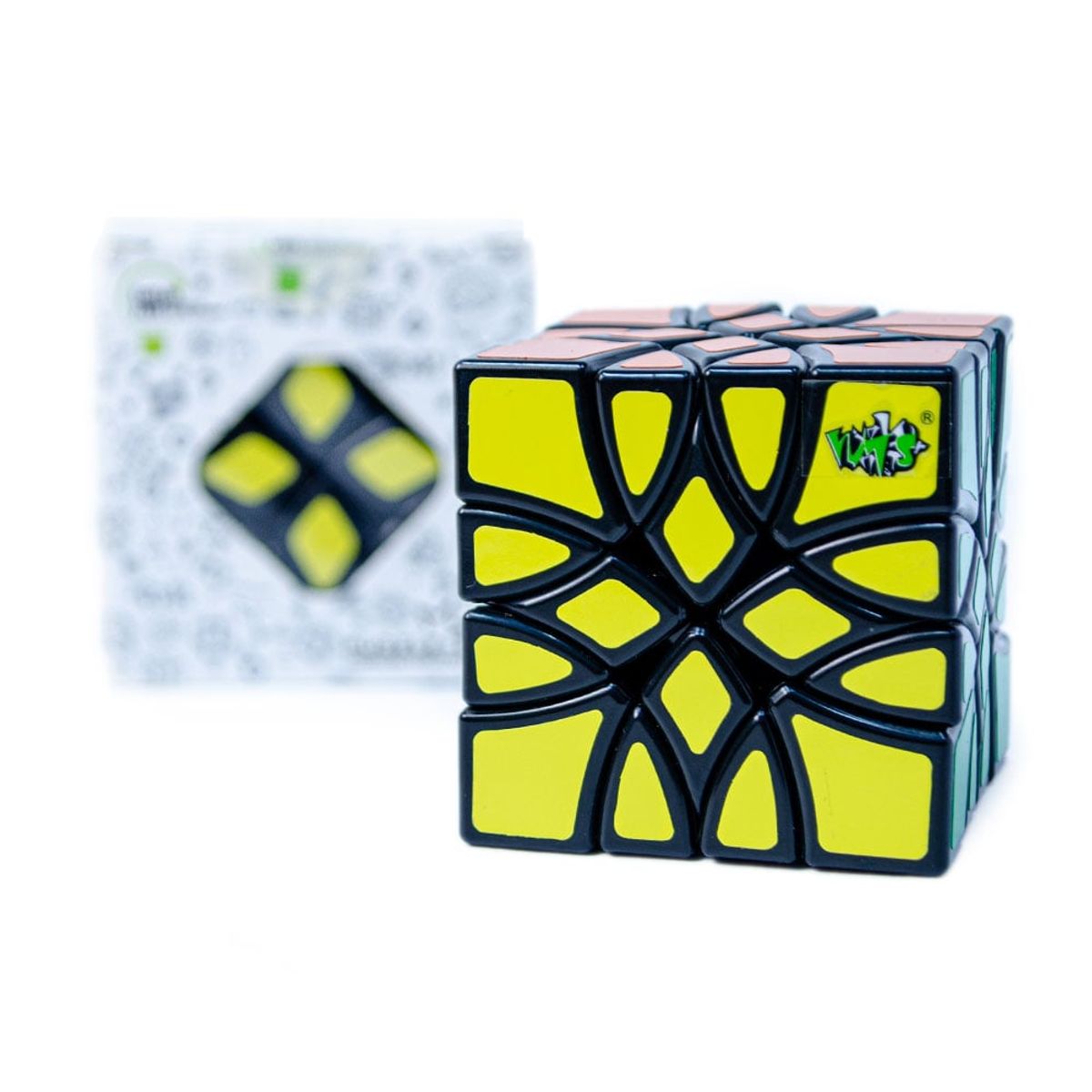 LANLAN TOYS - Cubo Mágico Simple Mosaic Negro LANLAN TOYS