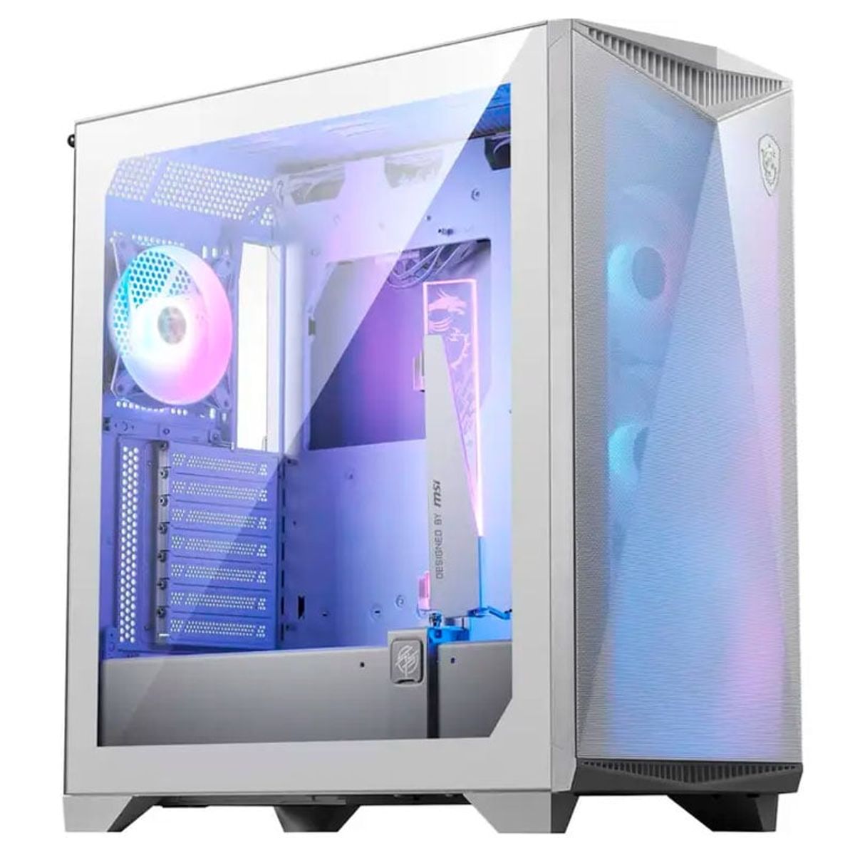 MSI - Case MSI MPG GUNGNIR 300R AIRFLOW  WHITE Mid Tower