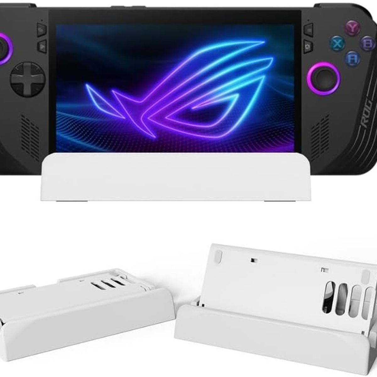 GENERICO - Soporte Base Ajustable Multiángulo para ASUS Rog Ally X Steam Deck