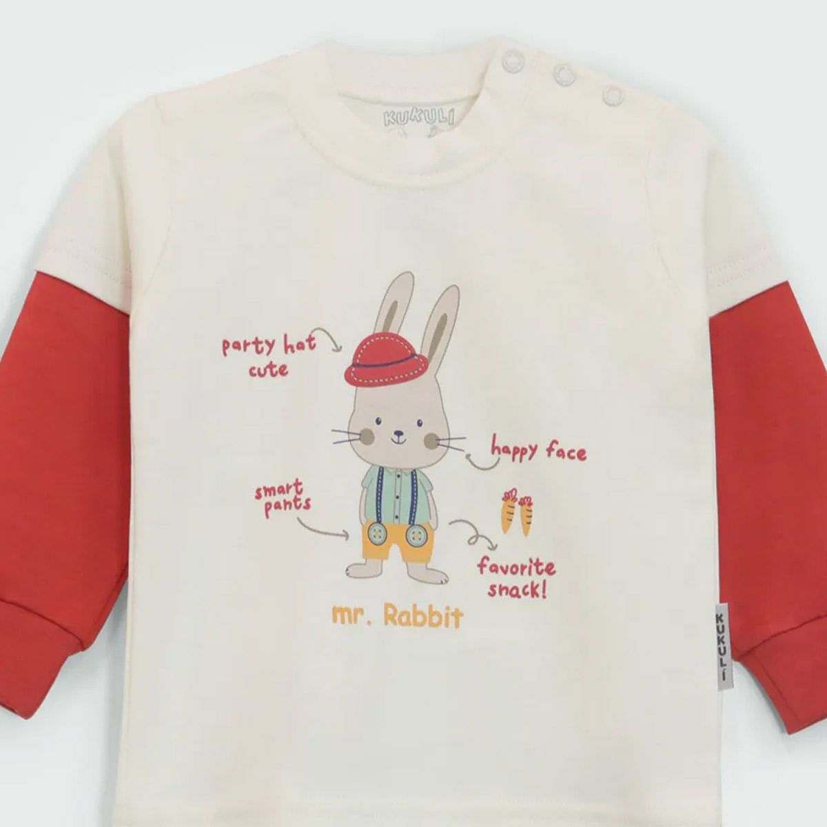 KUKULI - POLO CONEJITO NIÑO MANGA LARGA 4766