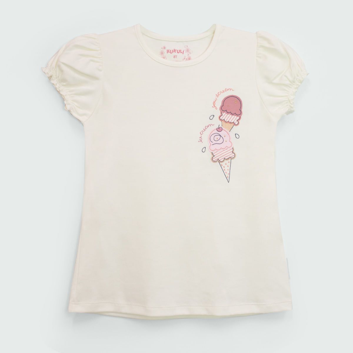 KUKULI - POLO DULCE NIÑA MANGA CORTA 4733