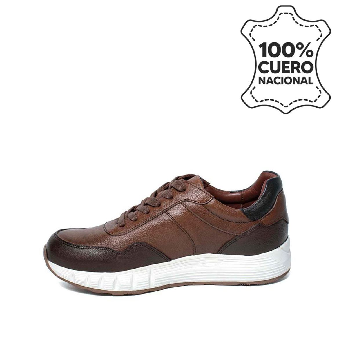 RABBIT - Zapatilla  Casual JOSE-2519 ToffeAfricano Rabbit Cuero