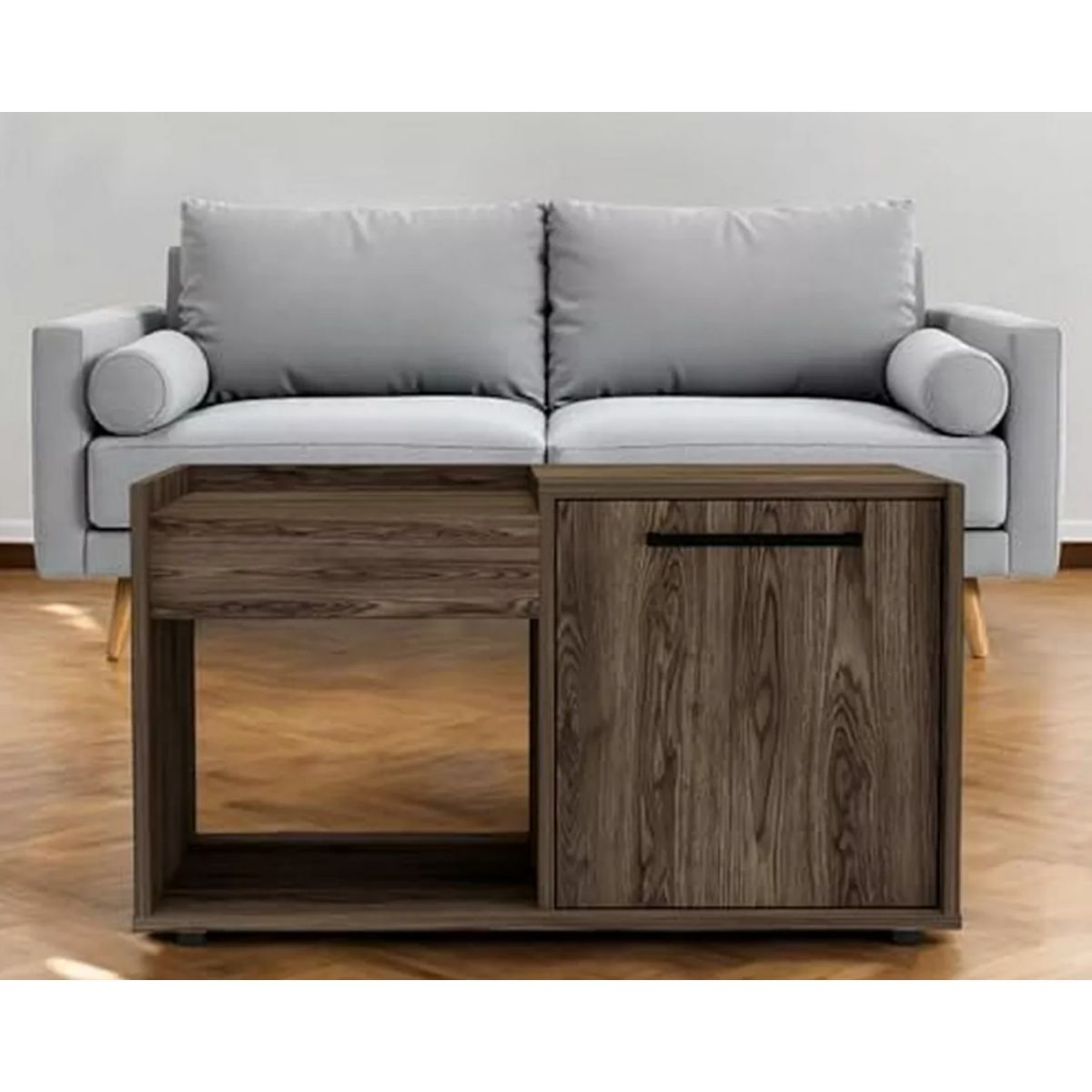 NACION MUEBLES - MESA DE CENTRO NACION MUEBLES GECKO COLOR MARRÓN