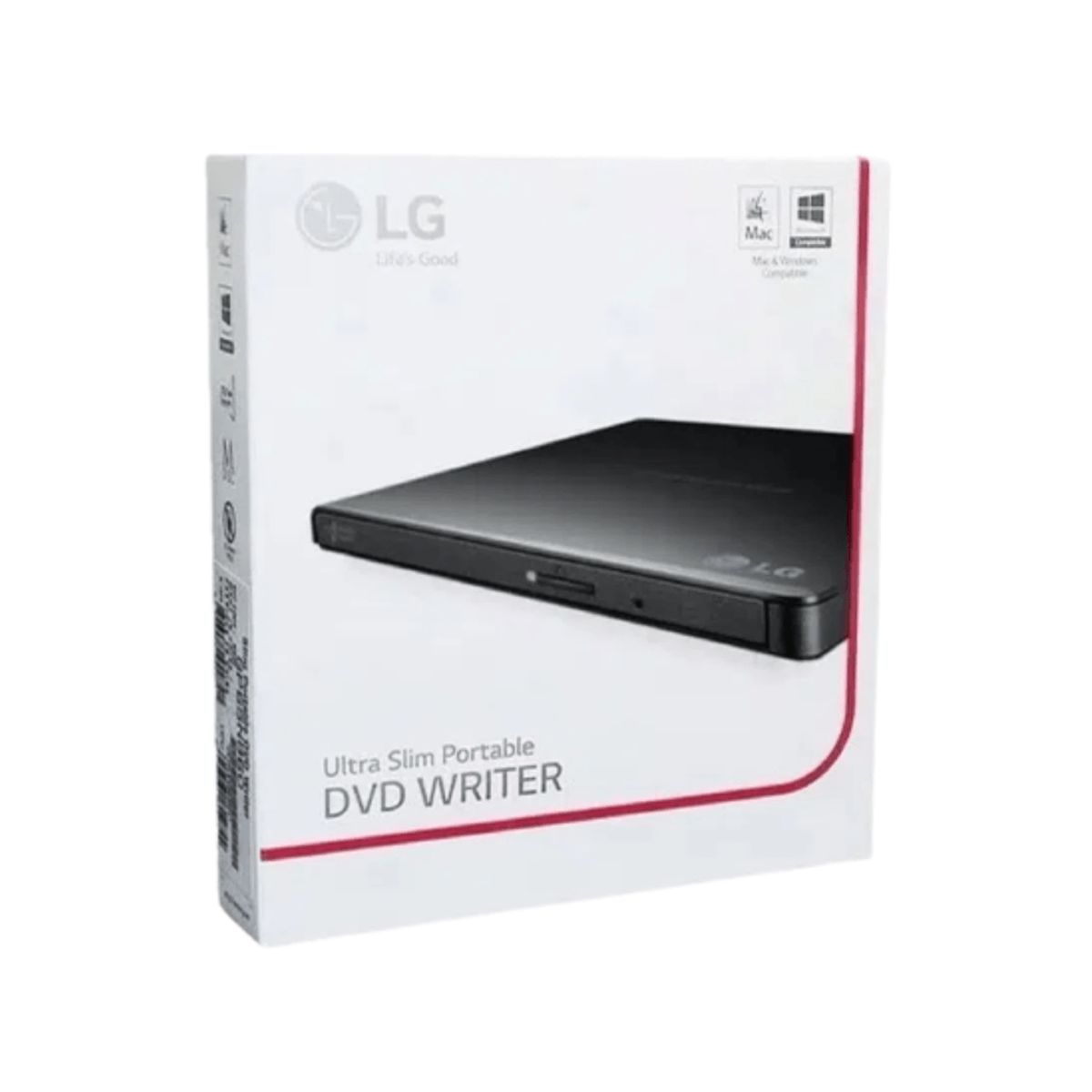 HP - Grabador DVD Externo LG GP65NB60 Slim USB