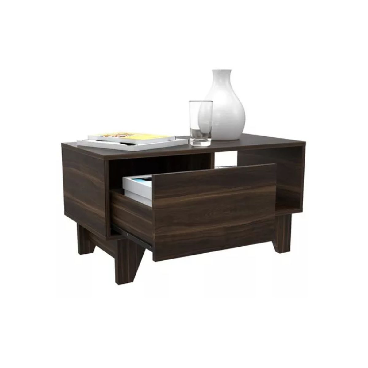 NACION MUEBLES - MESA DE CENTRO NACION MUEBLES MANWISH COLOR MARRÓN