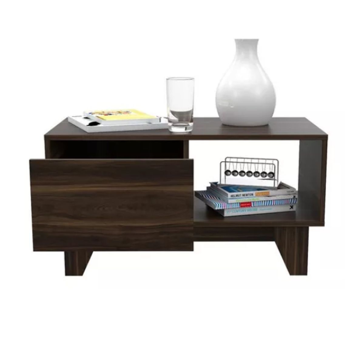 NACION MUEBLES - MESA DE CENTRO NACION MUEBLES MANWISH COLOR MARRÓN