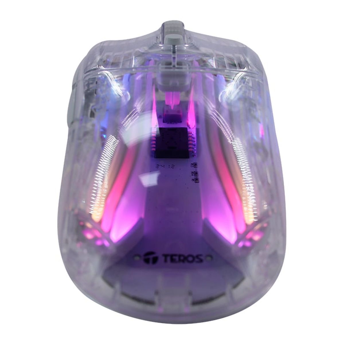 Teros - Mouse gamer TEROS TE-1216G, 2 botones, RGB