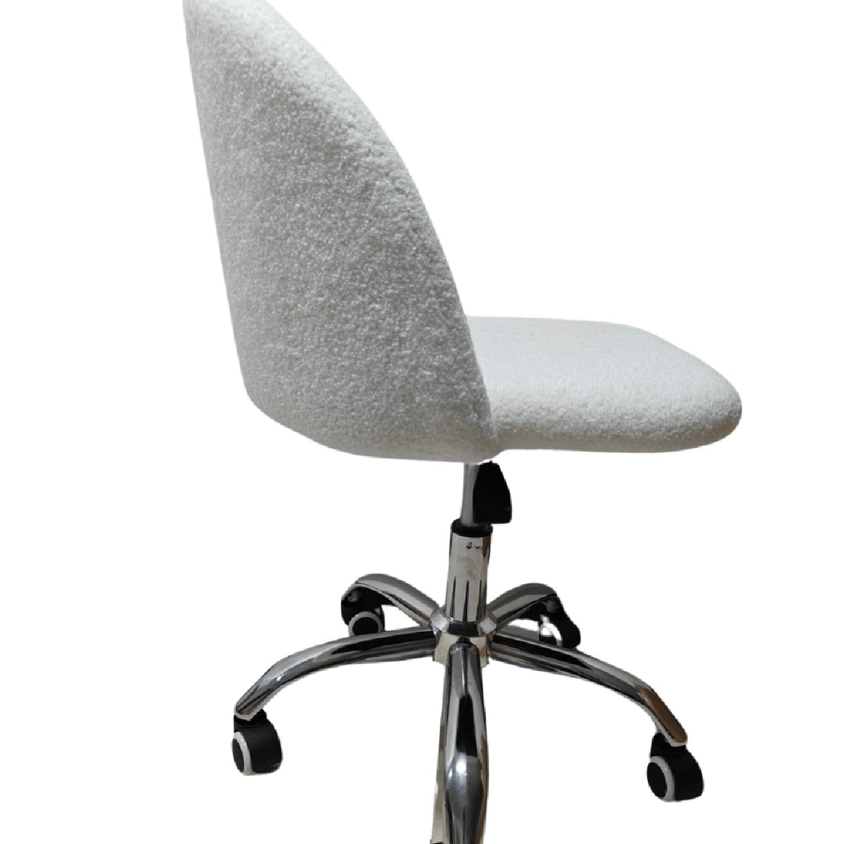 MUEBLES CRISOSTOMO - Silla de Maquillaje Elegante Blanco MC412