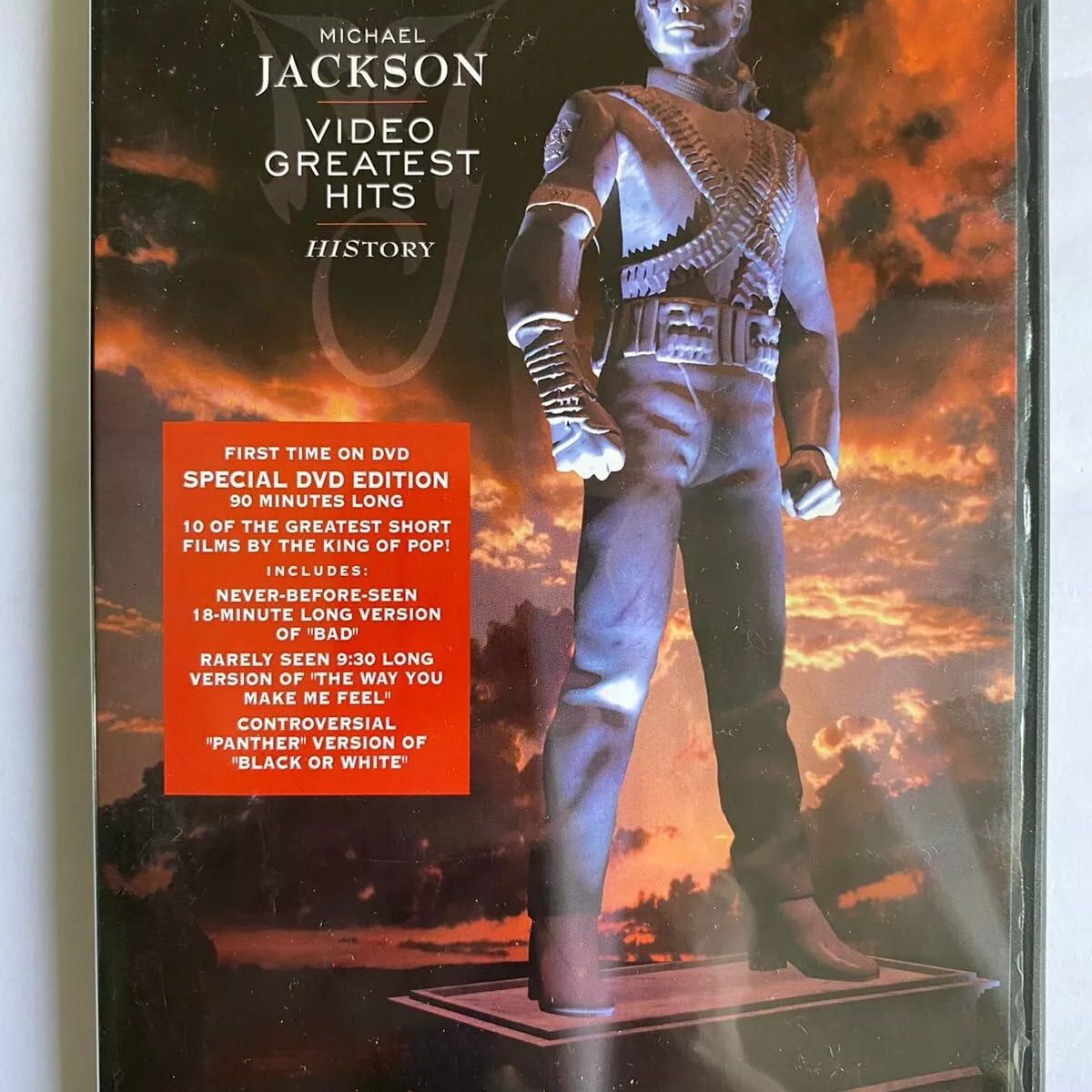 GENERICO - Dvd Michael Jackson Video Greatest Hits - History 2002