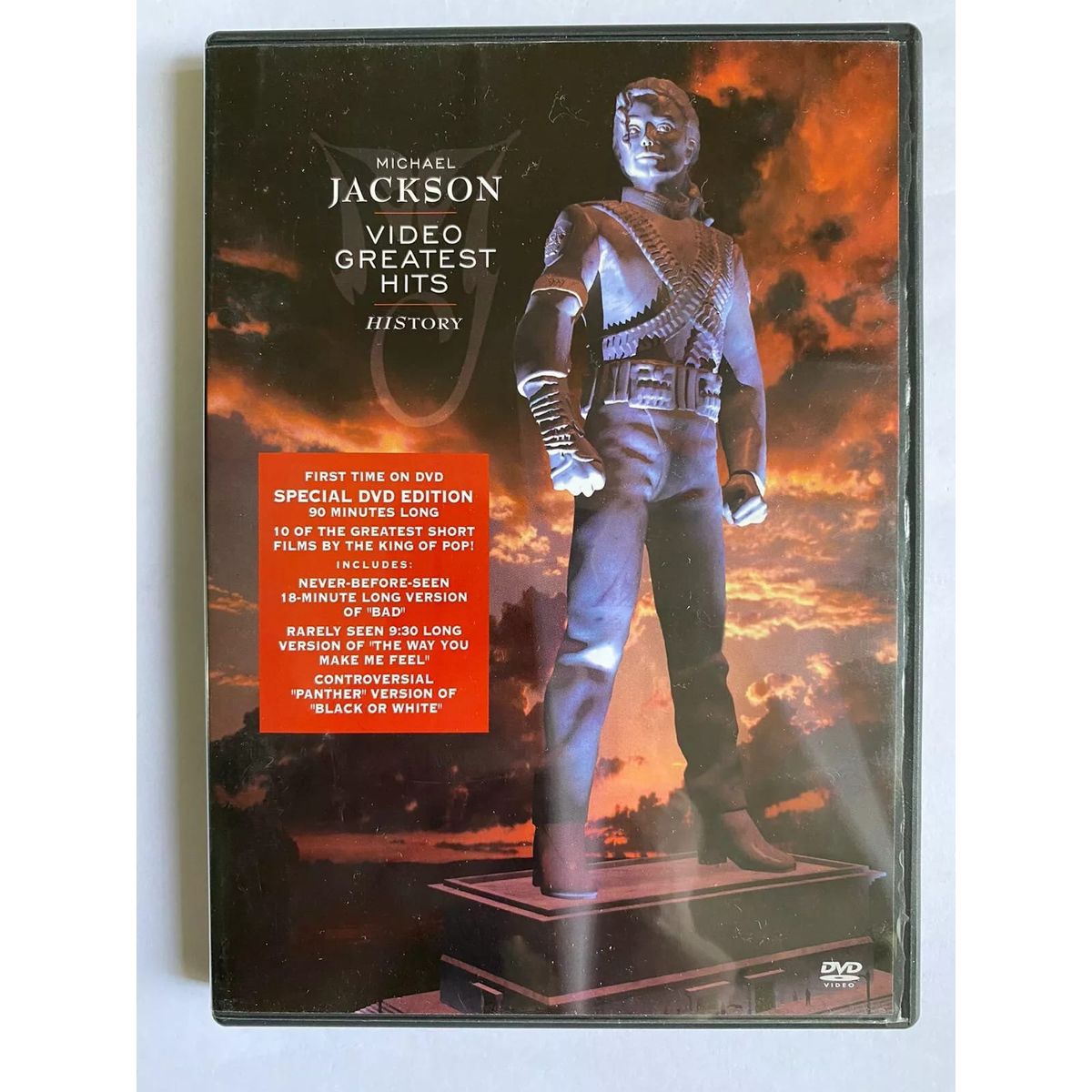GENERICO - Dvd Michael Jackson Video Greatest Hits - History 2002