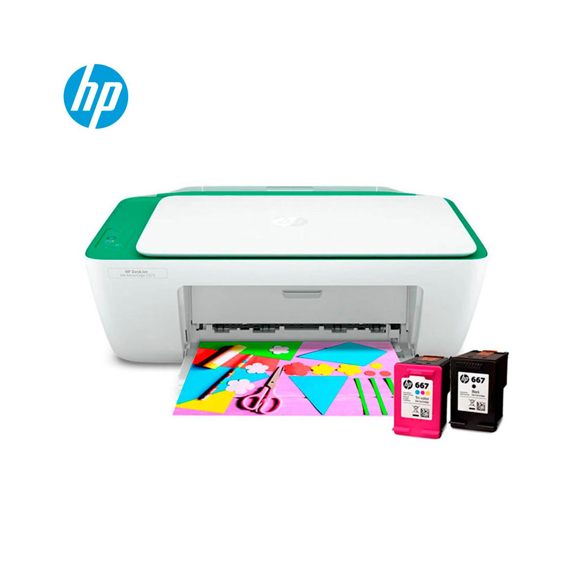 HP - Impresora Multifuncional HP DeskJet Ink Advantage 2375