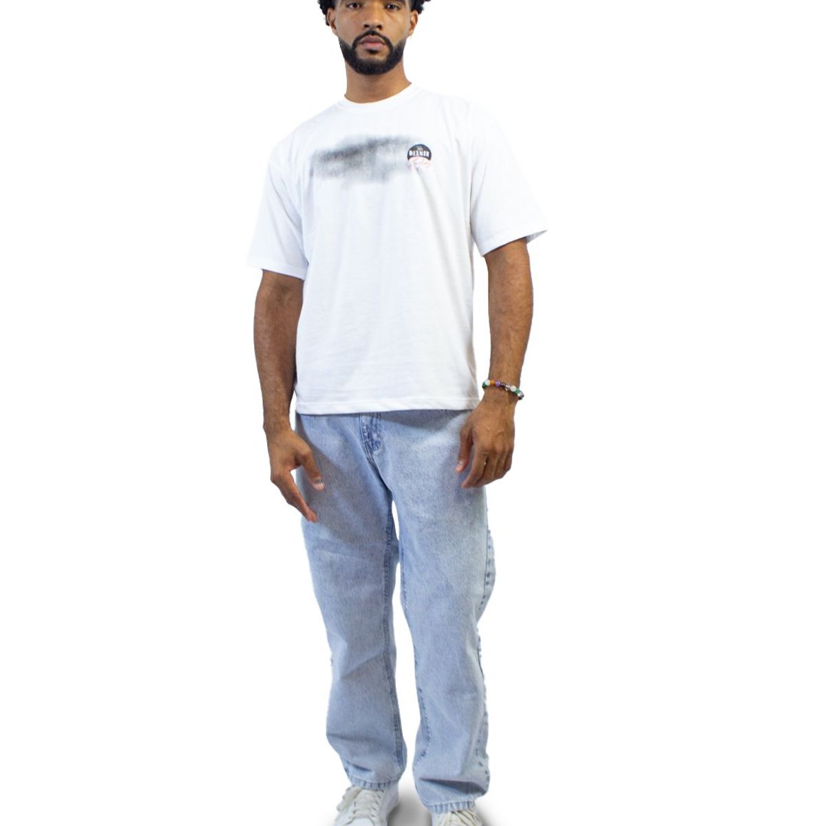 DM DEXMEN - Polo Dexmen Oversize Brooklyn Blanco