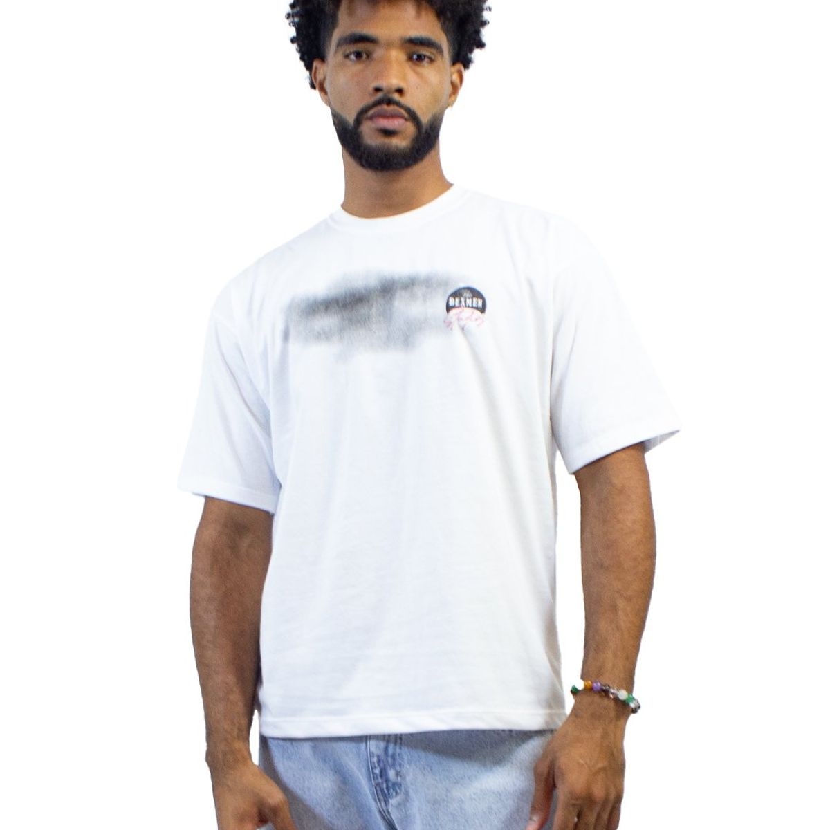 DM DEXMEN - Polo Dexmen Oversize Brooklyn Blanco