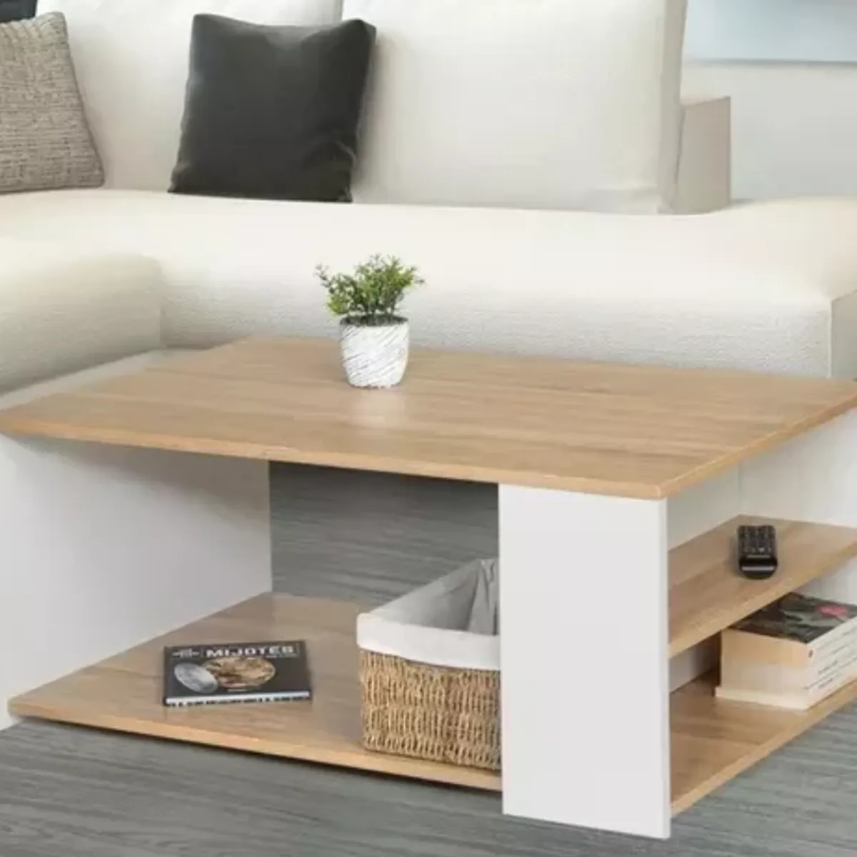 NACION MUEBLES - MESA DE CENTRO NACION MUEBLES USD COLOR MULTICOLOR