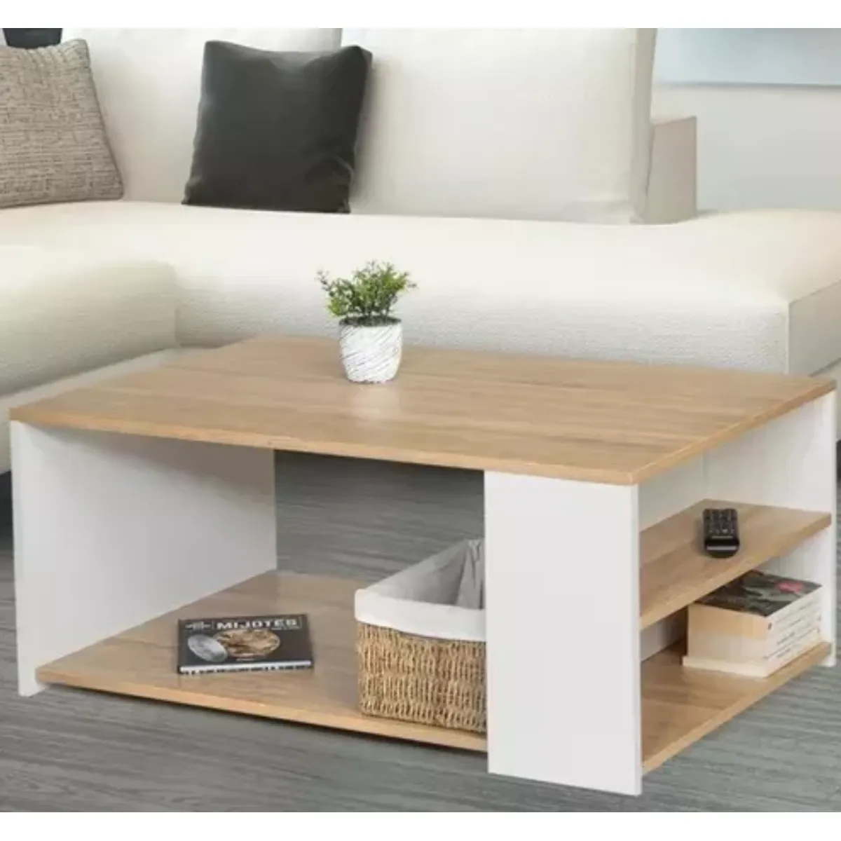 NACION MUEBLES - MESA DE CENTRO NACION MUEBLES USD COLOR MULTICOLOR